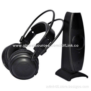 Double PLL system, 100m working distance, RF stereo silent disco wireless headphone, FM transmitter